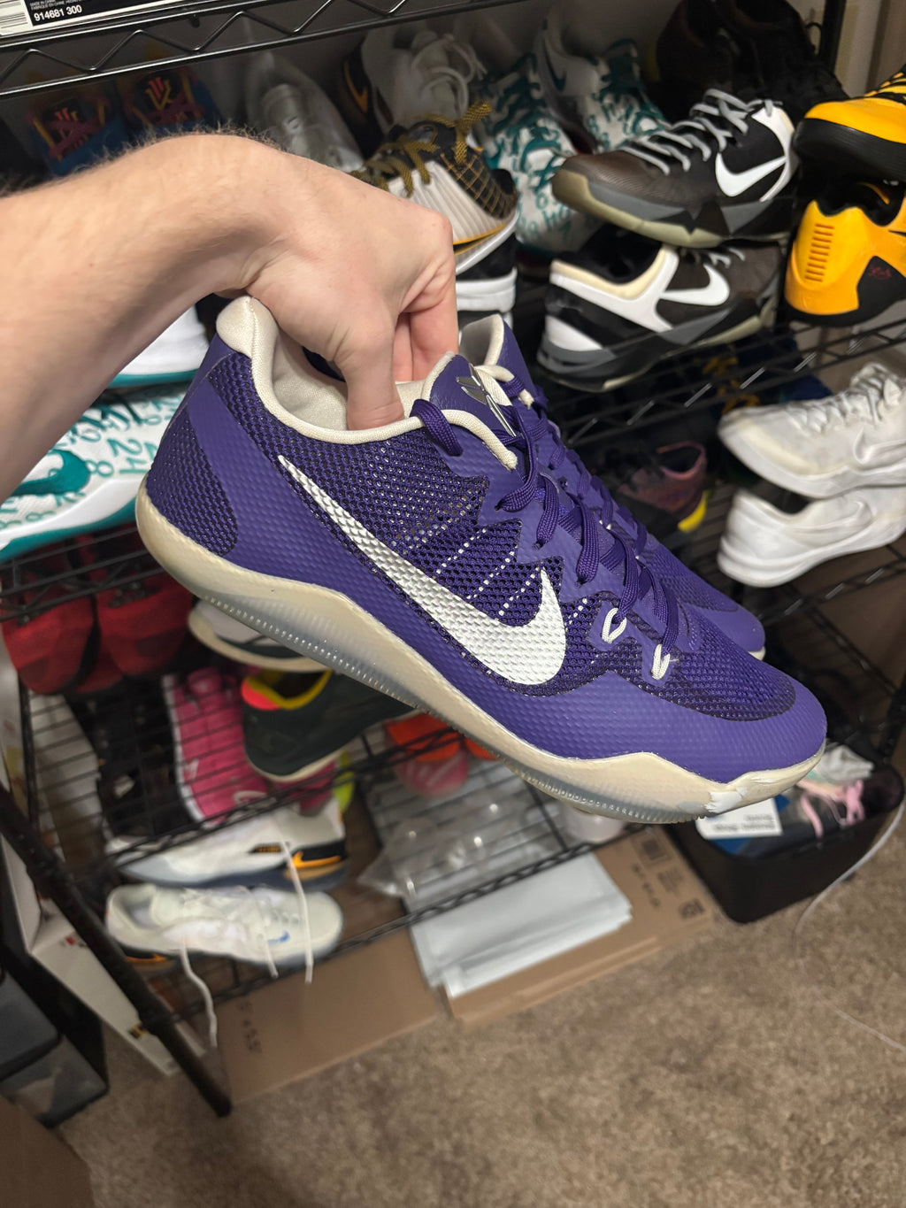 Size 12.5 - Nike Kobe 11 TB Purple