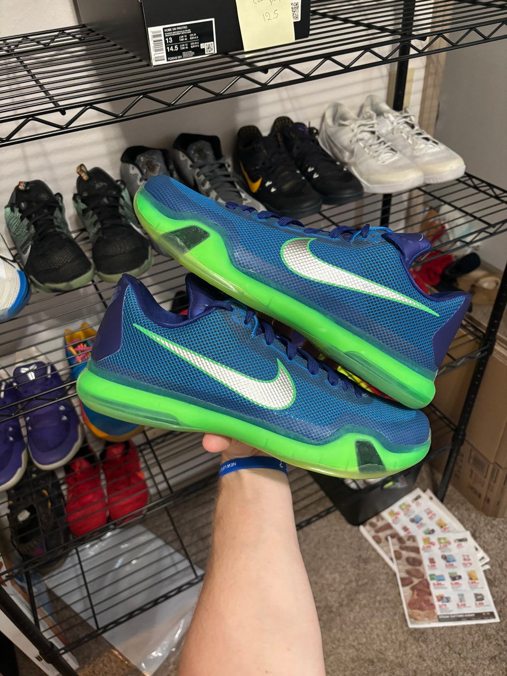 Size 12.5 - Nike Kobe 10 Emerald City