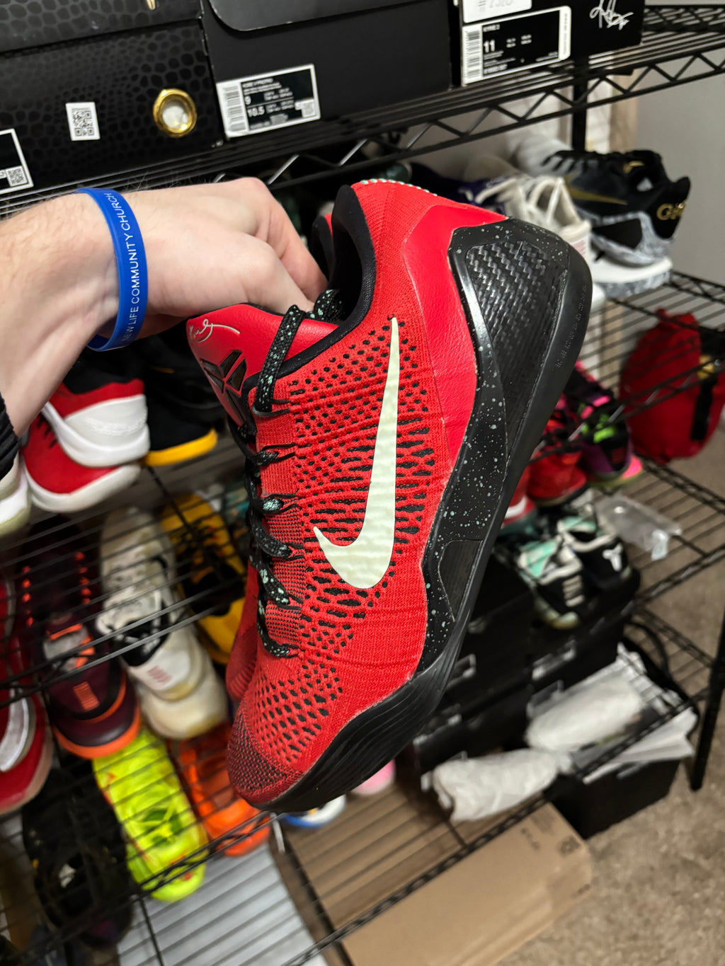 Size 12 - Nike Kobe 9 Elite University Red