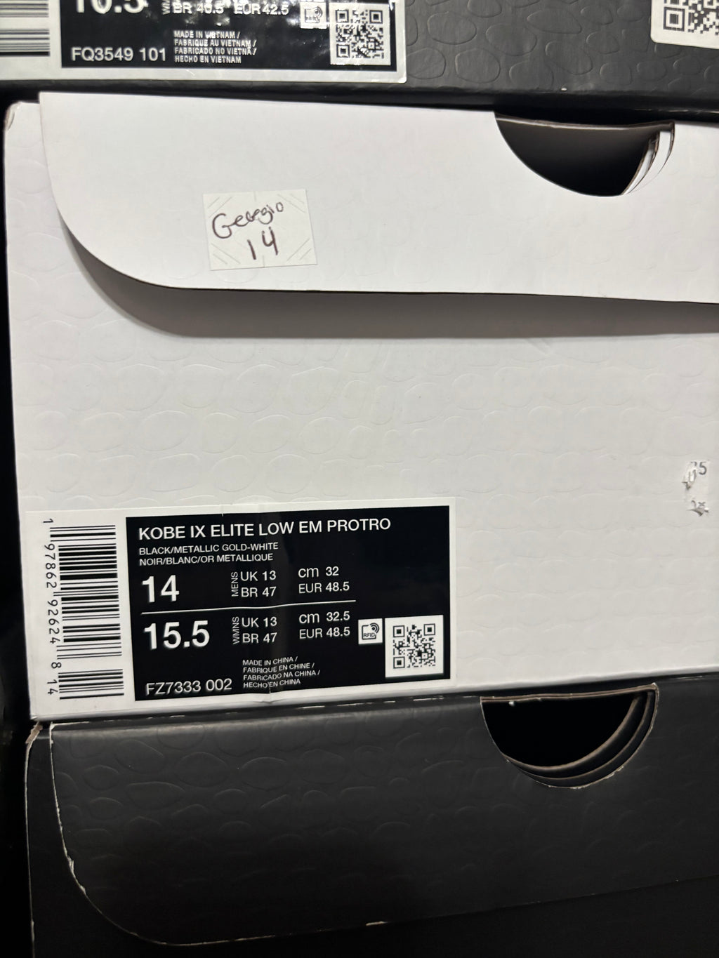 Size 14 - Nike Kobe 9 Protro Mambacita