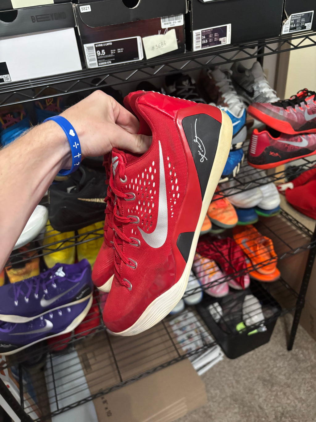 Size 13 - Nike Kobe 9 TB Red