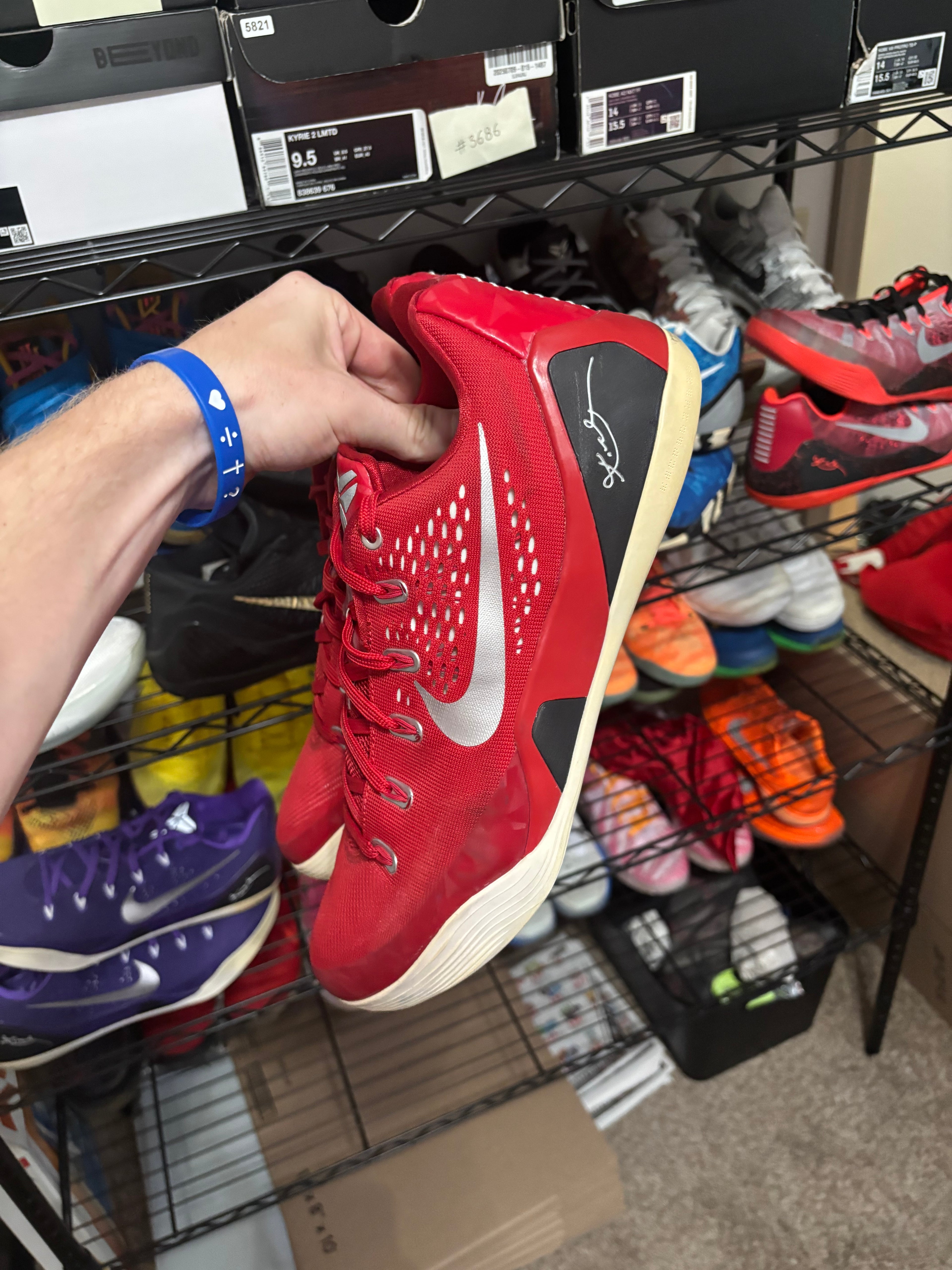 Size 13 - Nike Kobe 9 TB Red