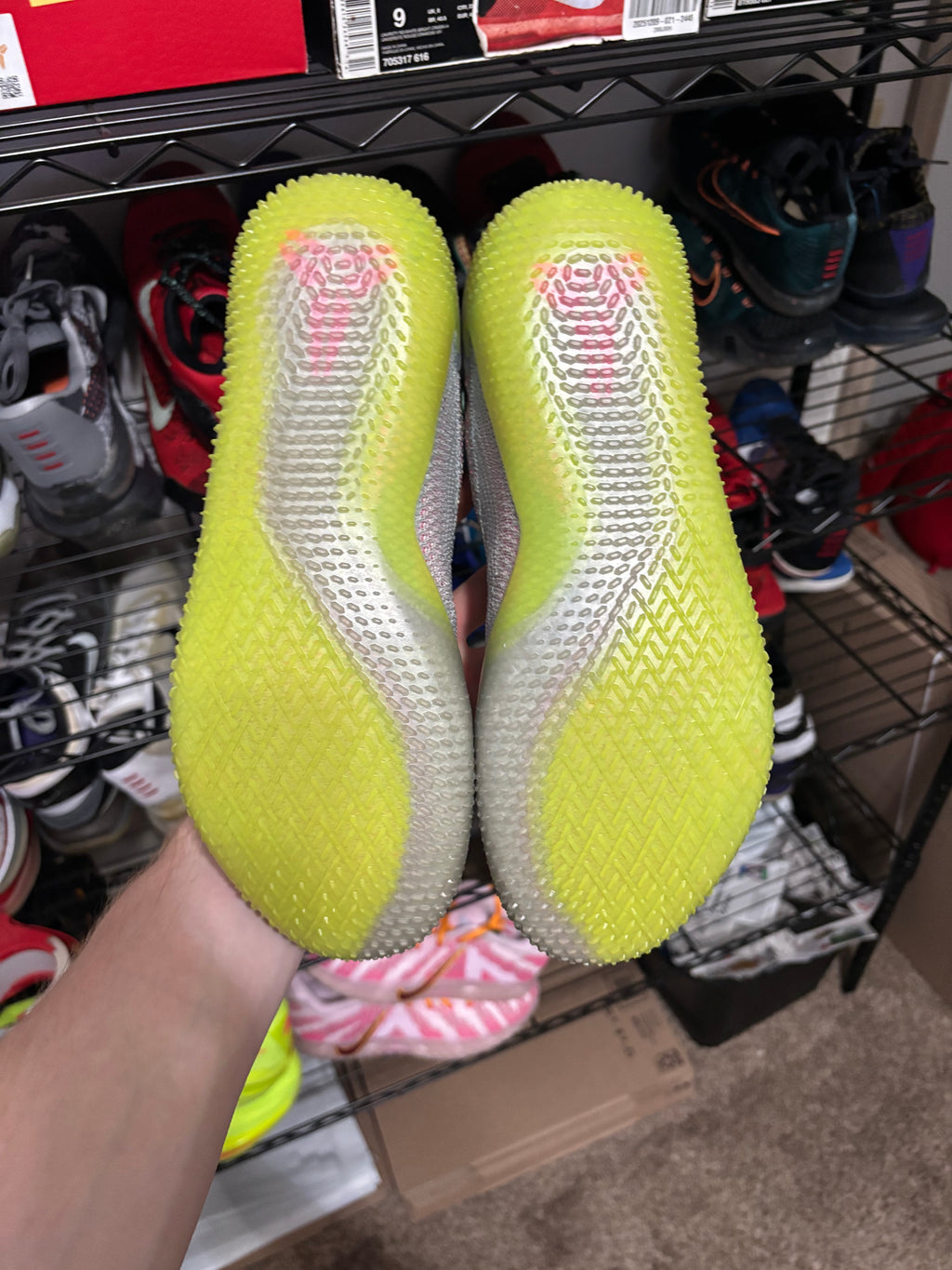 Size 9.5 - Nike Kobe Nxt 360 Grey Multicolor