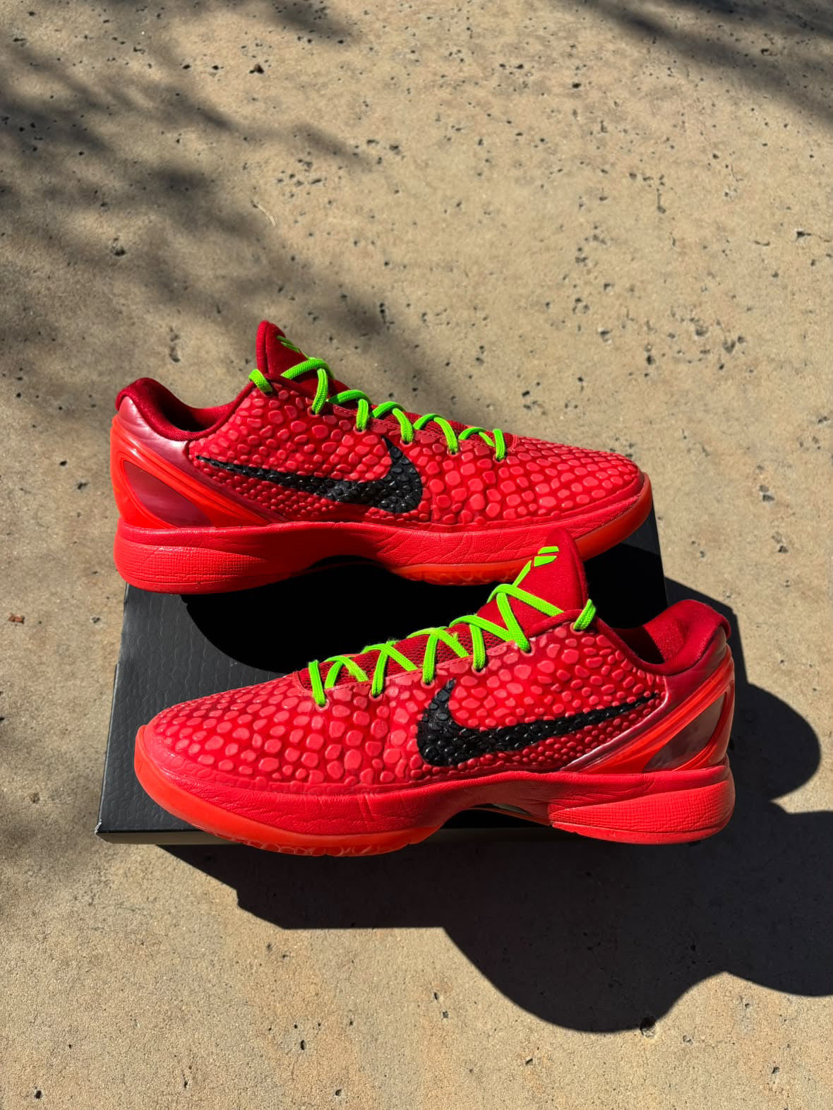 Size 12 - Nike Kobe 6 Protro Reverse Grinch