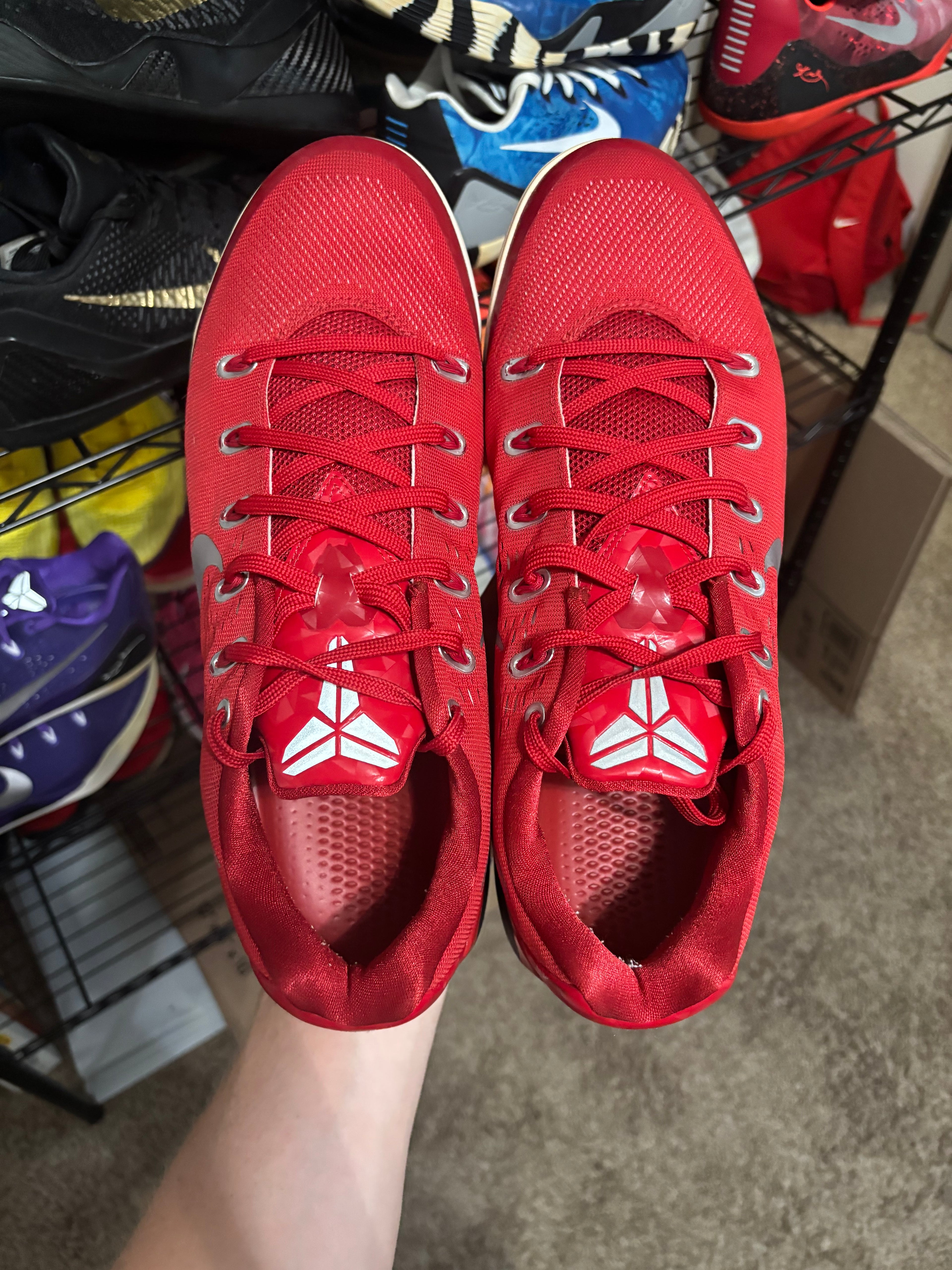 Size 13 - Nike Kobe 9 TB Red