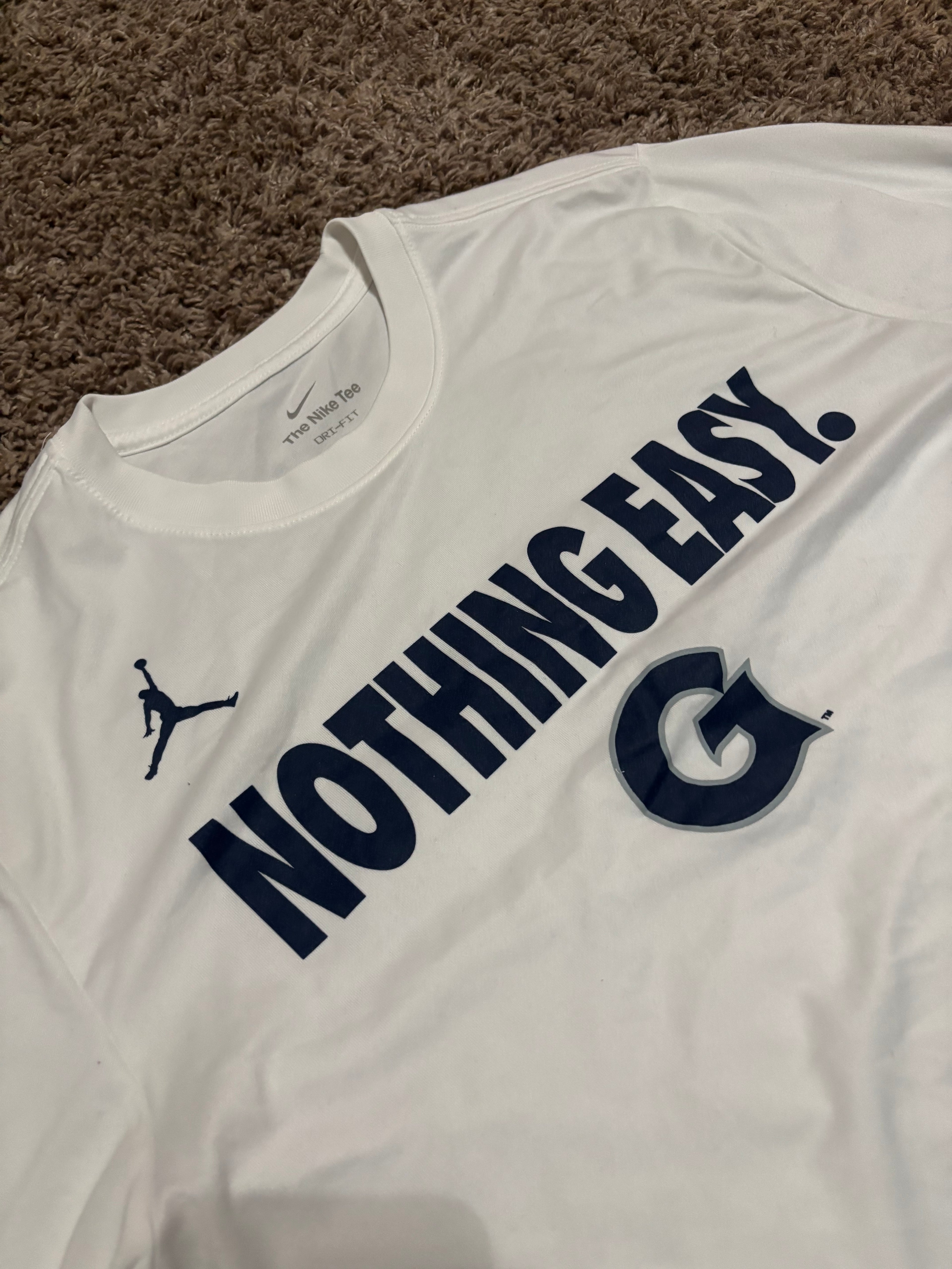 Size M - Georgetown Basketball Dri-Fit Long Sleeve