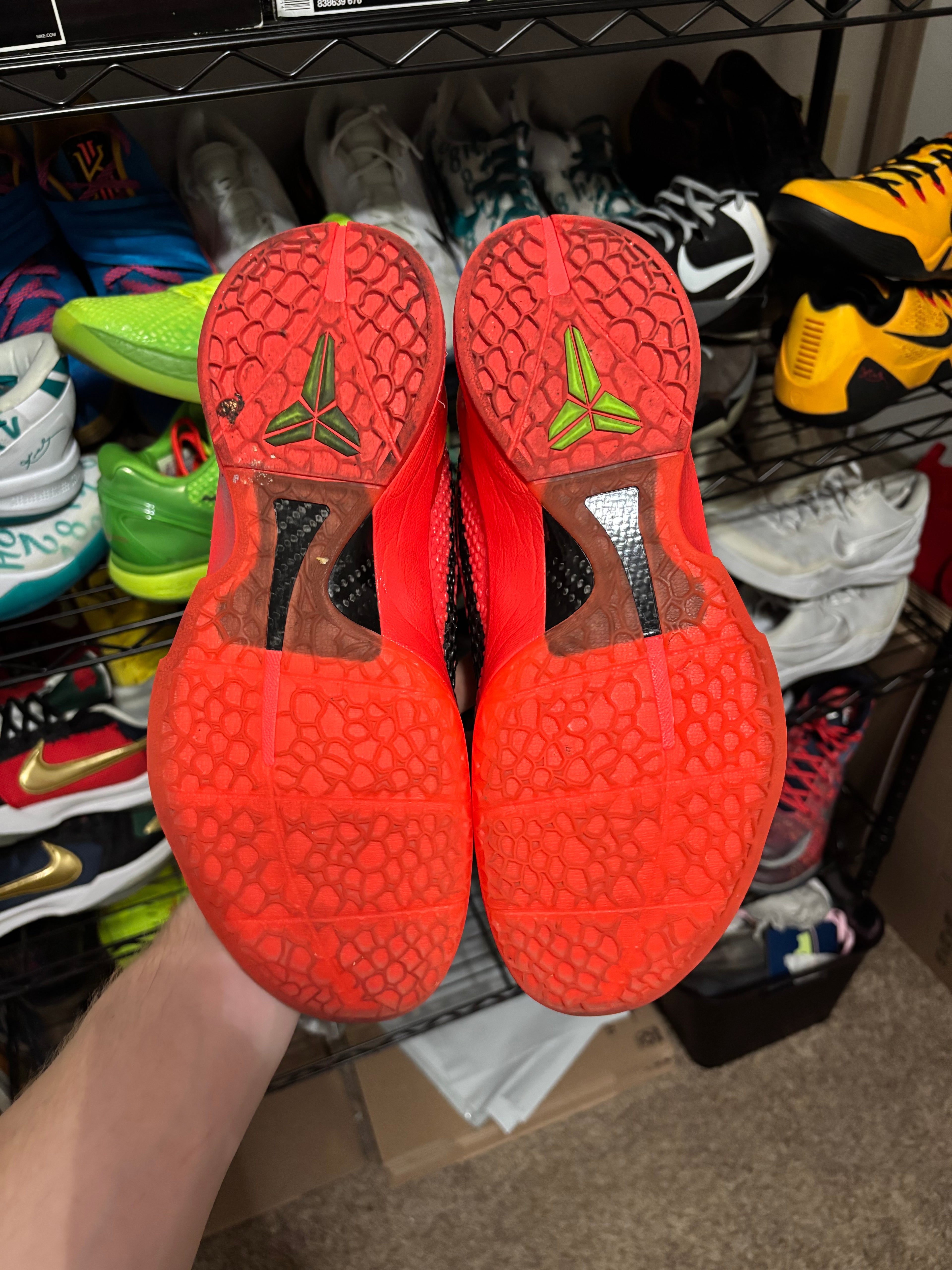 Size 11 - Nike Kobe 6 Protro Reverse Grinch