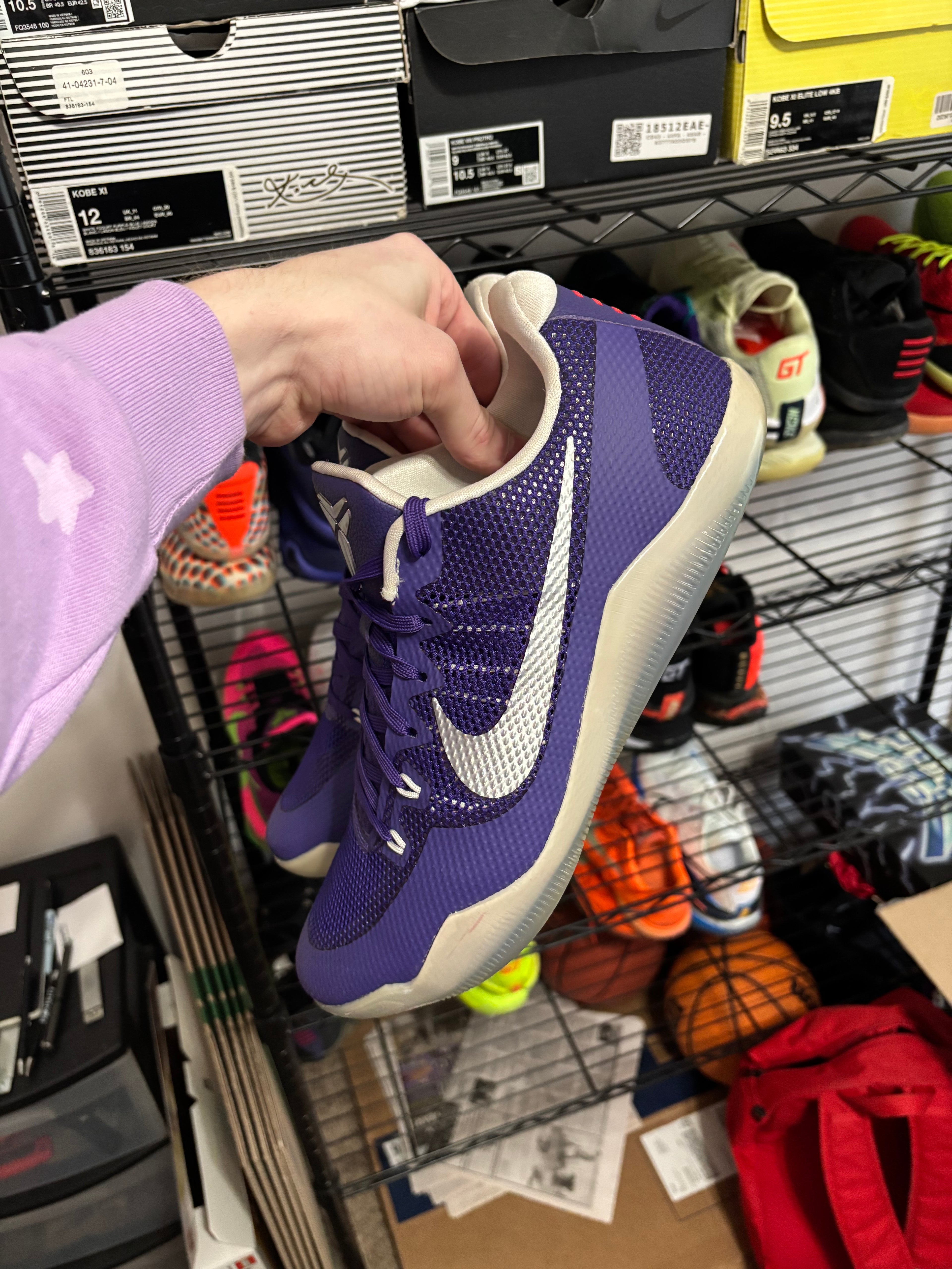 Size 12.5 - Nike Kobe 11 TB Purple