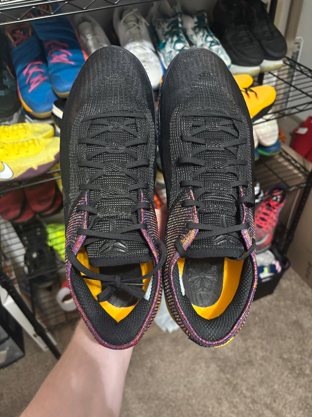 Size 13.5 - Nike Kobe Nxt Black Multicolor