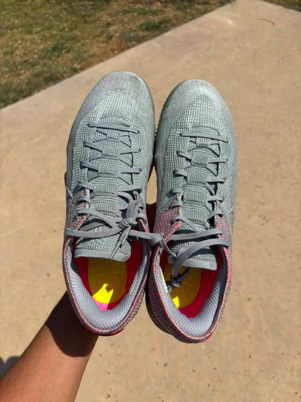 Size 12 - Nike Kobe Nxt 360 Grey Multicolor