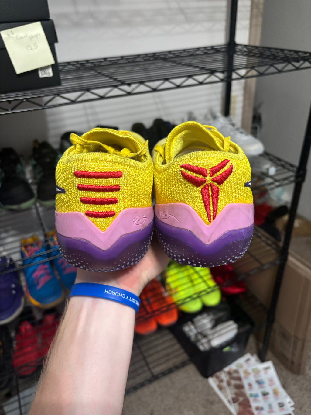Size 10 - Nike Kobe NXT 360 Yellow Strike