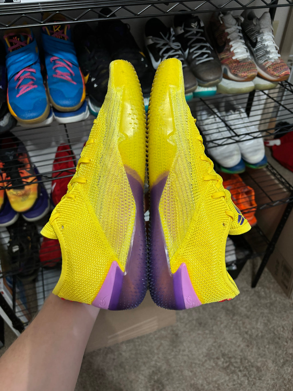 Size 13 - Nike Kobe Nxt 360 Yellow Strike
