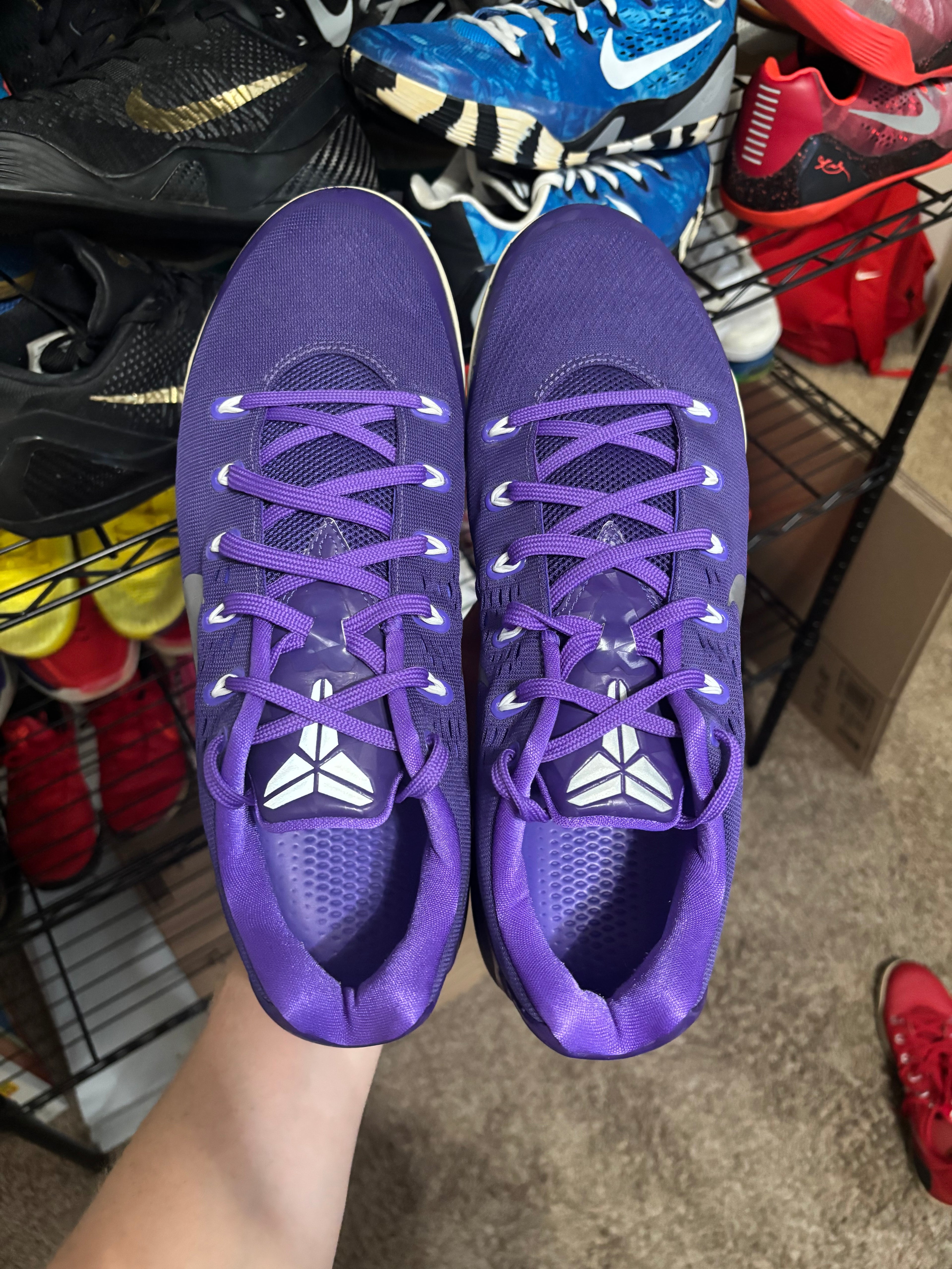 Size 13 - Nike Kobe 9 TB Purple