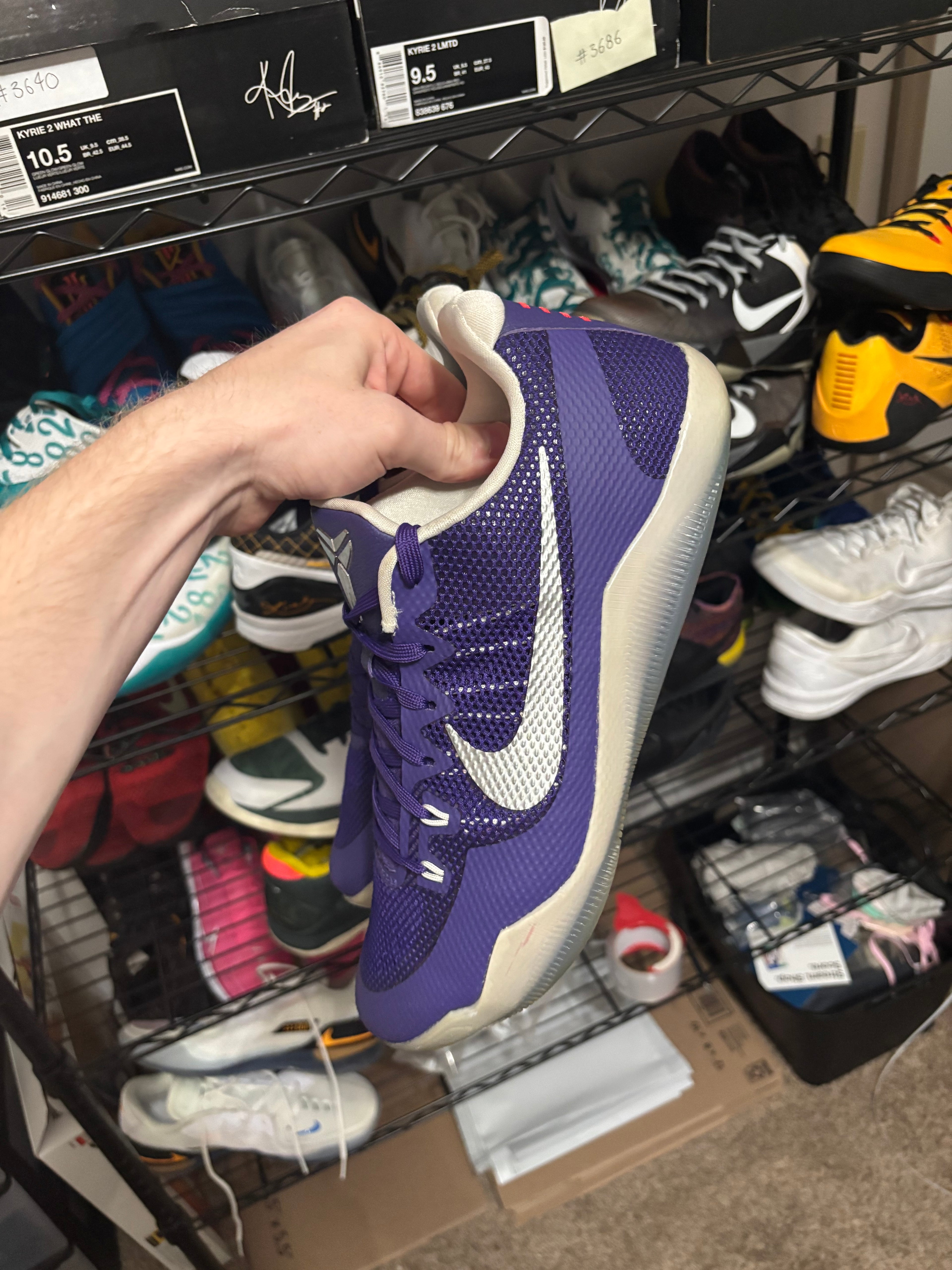 Size 12.5 - Nike Kobe 11 TB Purple
