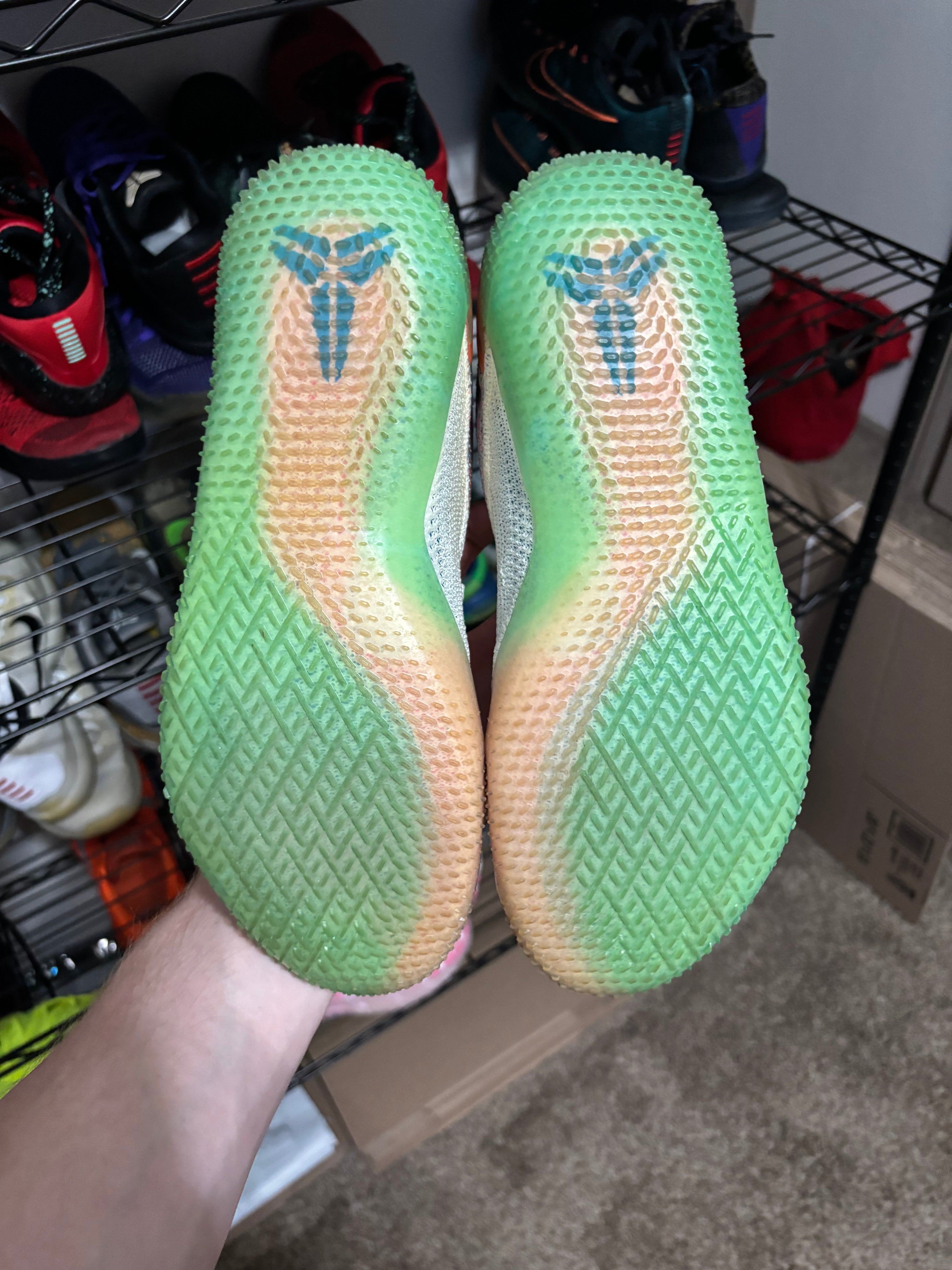 Size 10 - Nike Kobe Nxt 360 White Multicolor