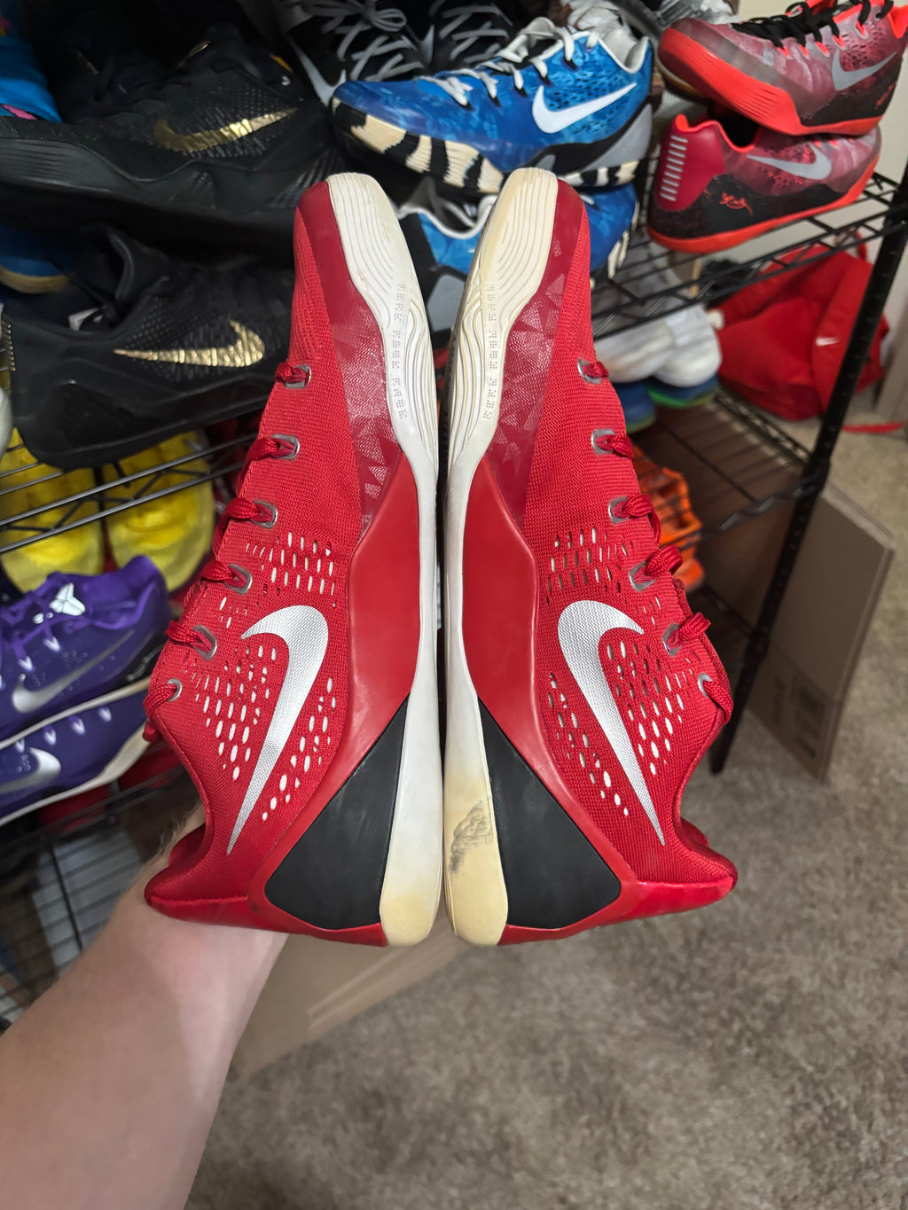 Size 13 - Nike Kobe 9 TB Red