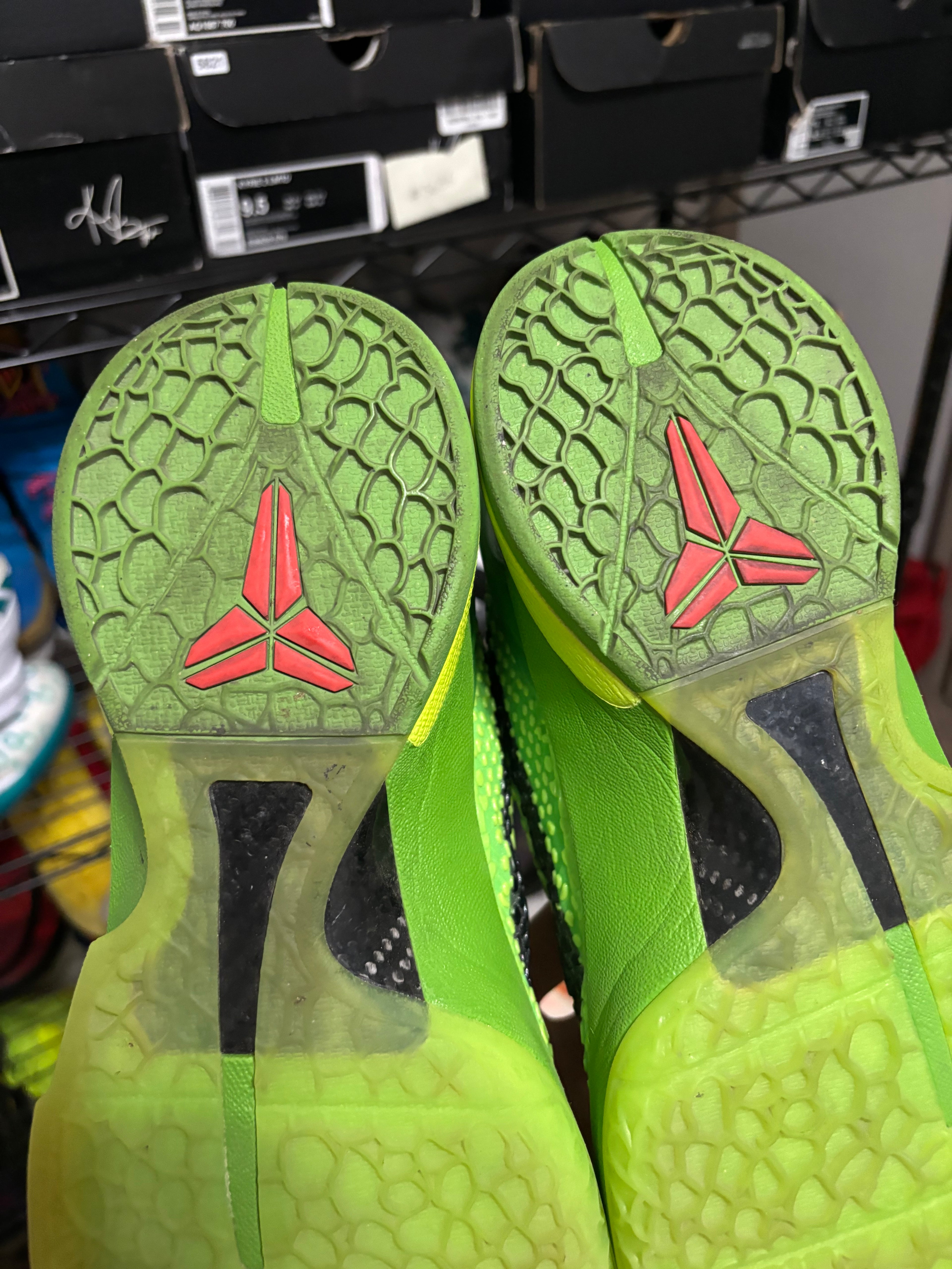 Size 11 - Nike Kobe 6 Protro Grinch