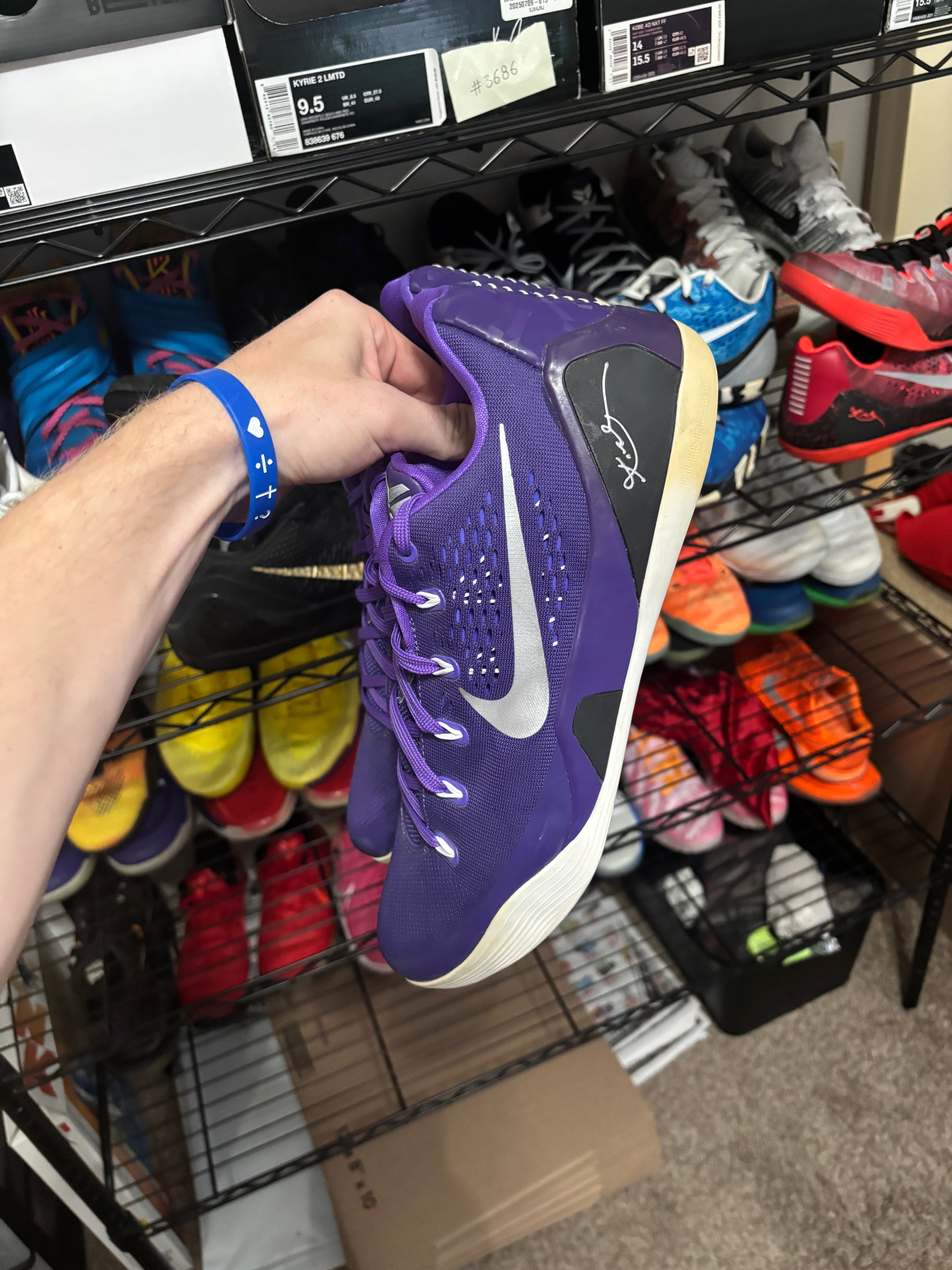 Size 13 - Nike Kobe 9 TB Purple