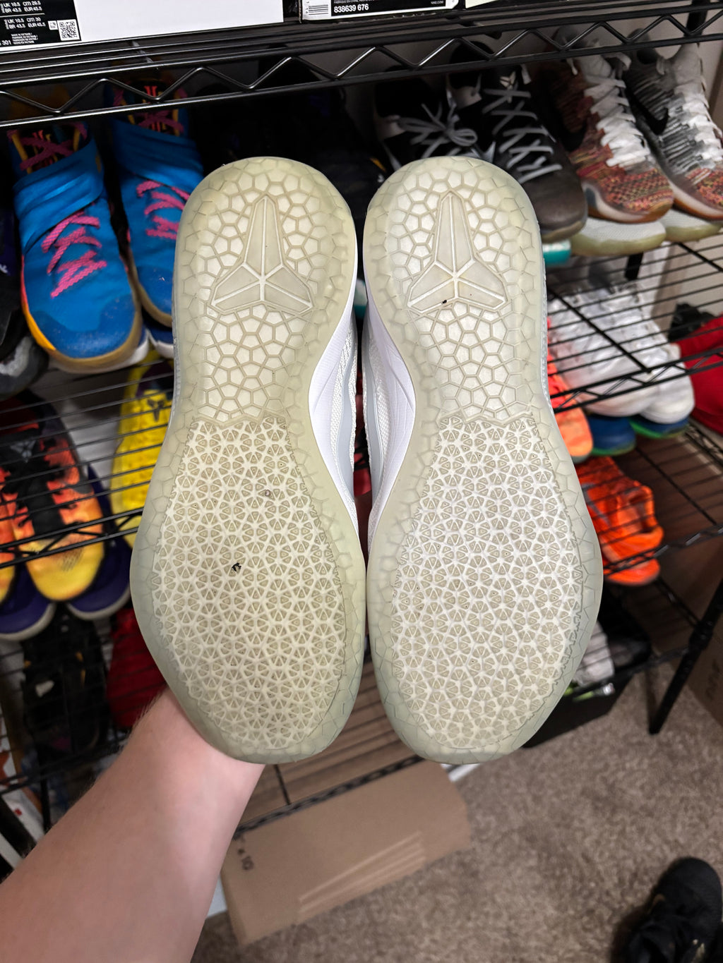 Size 13 - Nike Kobe A.D. White Chrome