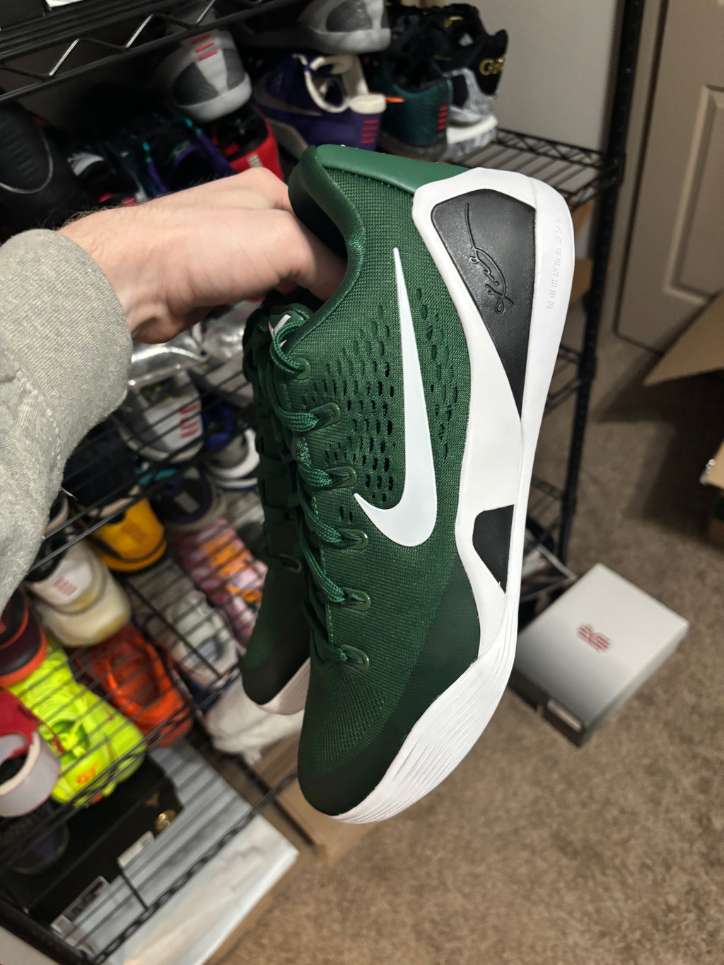 Size 14 - Nike Kobe 9 Protro TB Green